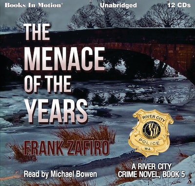 Menace of the Years, The – omslag til lydbogen af Frank Zafiro