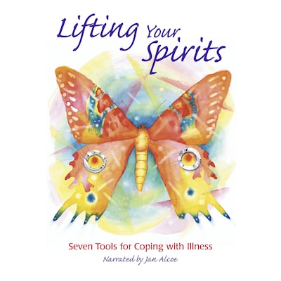 Lifting Your Spirits. 7 tools for coping with illness – omslag till ljudboken av Jan Alcoe