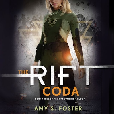 The Rift Coda – omslag till ljudboken av Amy S. Foster