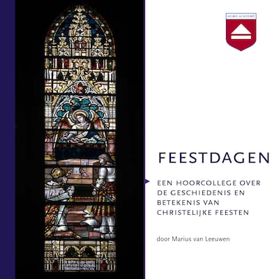 Feestdagen – omslag van het luisterboek van Marius van Leeuwen