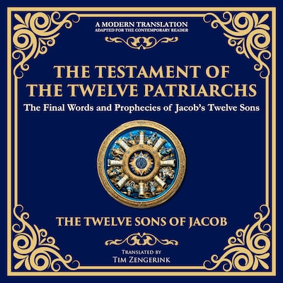 The Testament of the Twelve Patriarchs – omslag til lydbogen af Tim Zengerink, The Twelve Sons of Jacob