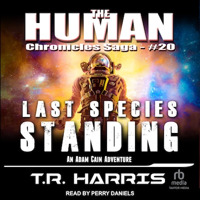 Last Species Standing – omslag til lydbogen af T.R. Harris