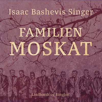 Familien Moskat – omslag til lydbogen af Isaac Bashevis Singer
