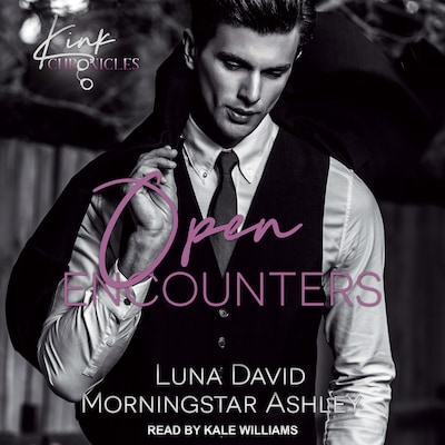 Open Encounters – omslag til lydbogen af Luna David, Morningstar Ashley
