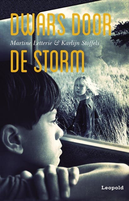 Dwars door de storm – omslag van het luisterboek van Karlijn Stoffels,Martine Letterie