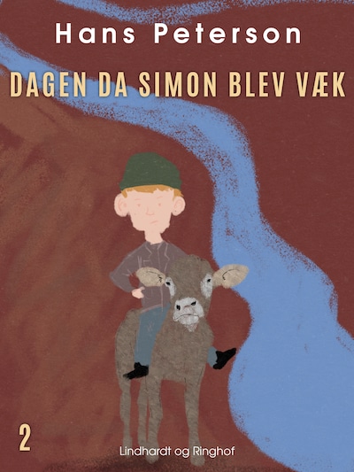 Dagen da Simon blev væk – omslag til lydbogen af Hans Peterson
