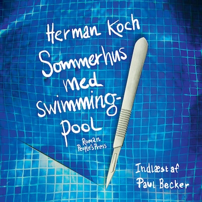 Sommerhus med swimmingpool – omslag til lydbogen af Herman Koch