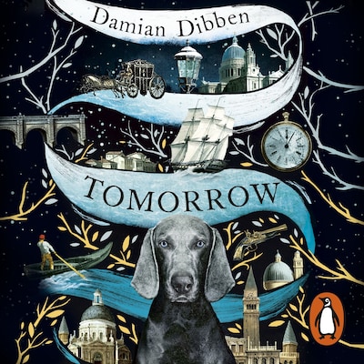 Tomorrow – omslag til lydbogen af Damian Dibben