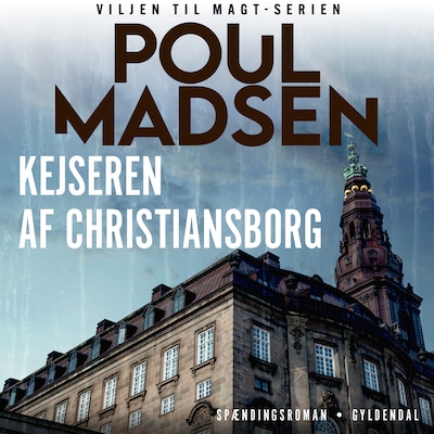 Kejseren af Christiansborg – omslag til lydbogen af Poul Madsen