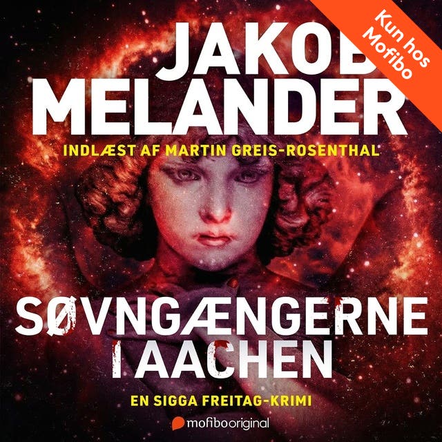 Søvngængerne i Aachen – omslag til lydbogen af Jakob Melander