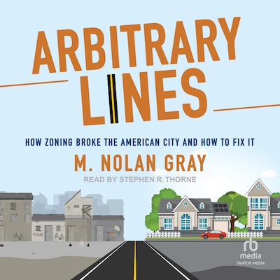 Arbitrary Lines – omslag til lydbogen af M. Nolan Gray