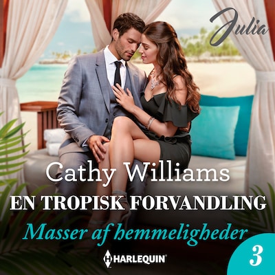 En tropisk forvandling – omslag til lydbogen af Cathy Williams