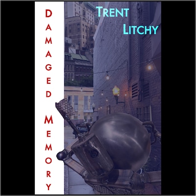 Damaged Memory – omslag til lydbogen af Trent Litchy