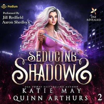 Seducing Shadows – omslag til lydbogen af Katie May, Quinn Arthurs