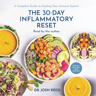 The 30-Day Inflammatory Reset – omslag til lydbogen af Josh Redd