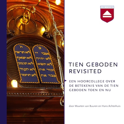 Tien geboden revisited – omslag van het luisterboek van Hans Achterhuis, Maarten van Buuren