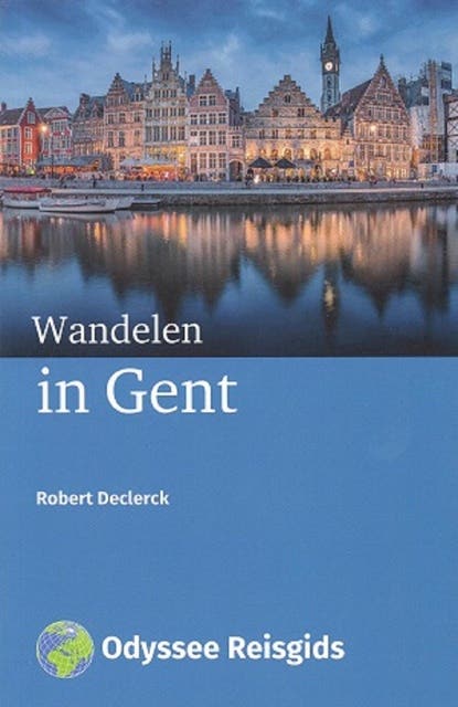 Wandelen in Gent – omslag van het luisterboek van Robert Declerck