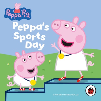 Peppa Pig: Peppa’s Sports Day – omslag til lydbogen af Ladybird