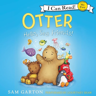 Otter: Hello, Sea Friends! – omslag til lydbogen af Samuel Garton
