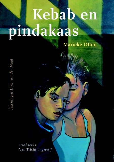 Kebab en pindakaas – omslag van het luisterboek van Marieke Otten