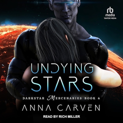 Undying Stars – omslag til lydbogen af Anna Carven