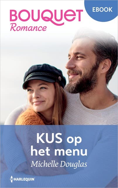 Kus op het menu – omslag van het luisterboek van Michelle Douglas