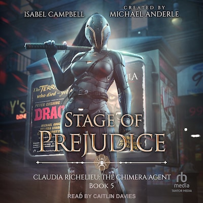 Stage of Prejudice – omslag til lydbogen af Isabel Campbell, Michael Anderle