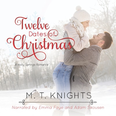 Twelve Dates of Christmas – omslag til lydbogen af M.T. Knights