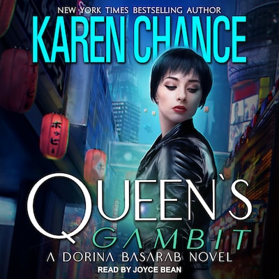 Queen's Gambit – omslag til lydbogen af Karen Chance