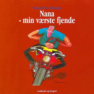 Nana - min værste fjende – omslag til lydbogen af Hans Christian Hansen
