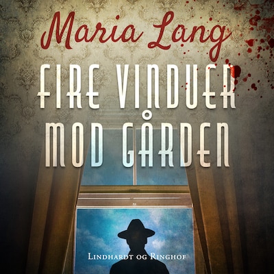 Fire vinduer mod gården – omslag til lydbogen af Maria Lang