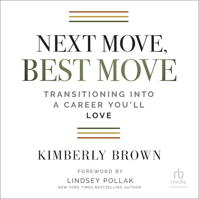 Next Move, Best Move – omslag til lydbogen af Kimberly Brown