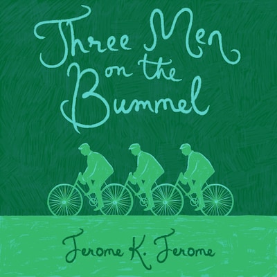 Three Men on the Bummel – omslag til lydbogen af Jerome K. Jerome