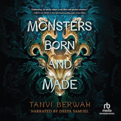 Monsters Born and Made – omslag til lydbogen af Tanvi Berwah
