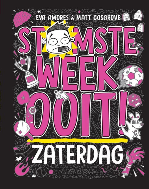 Zaterdag – omslag van het luisterboek van Eva Amores,Matt Cosgrove