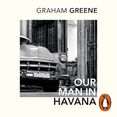 Our Man In Havana – omslag til lydbogen af Graham Greene