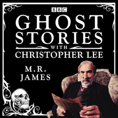 Ghost Stories with Christopher Lee – omslag til lydbogen af M. R. James
