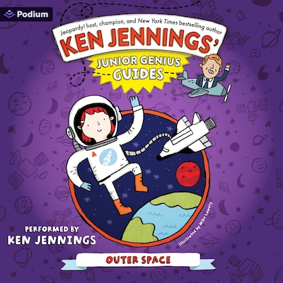 Outer Space – omslag til lydbogen af Ken Jennings