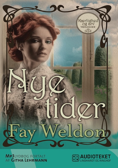 Nye tider – omslag til lydbogen af Fay Weldon