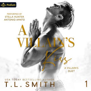 A Villain's Kiss: A Villain's Duet, Book 1 – omslag till ljudboken av T.L. Smith