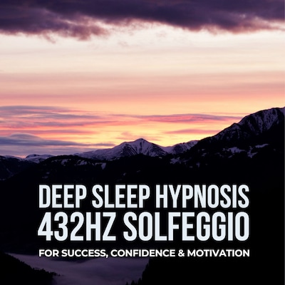 DEEP SLEEP HYPNOSIS for Success, Confidence, and Motivation – omslag til lydbogen af Unknown Author