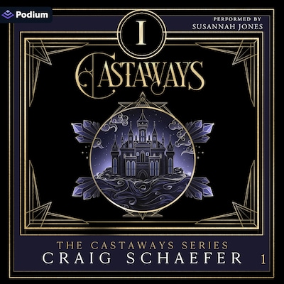 Castaways – omslag til lydbogen af Craig Schaefer