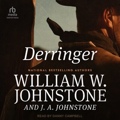 Derringer – omslag til lydbogen af William W. Johnstone, J. A. Johnstone