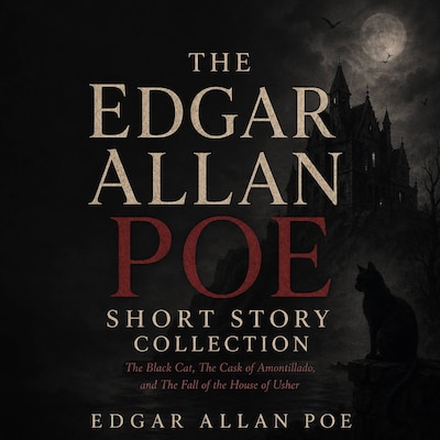 The Edgar Allan Poe Short Story Collection – omslag til lydbogen af Poe Edgar Allan