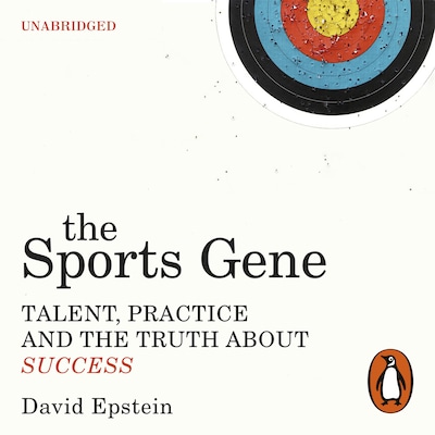 The Sports Gene – omslag til lydbogen af David Epstein