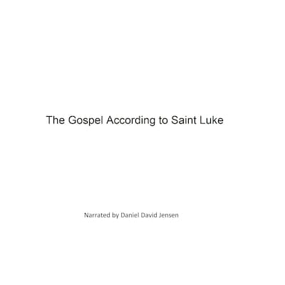 The Gospel According to Saint Luke – omslag til lydbogen af AV, KJV
