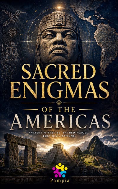 Sacred Enigmas of the Americas – omslag til lydbogen af Michel Marcel Levy
