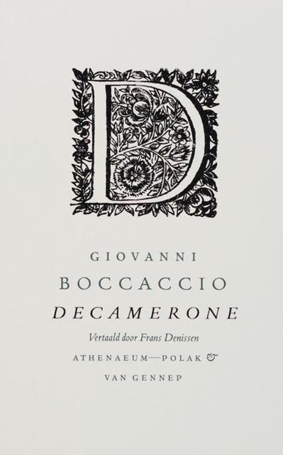 Decamerone – omslag van het luisterboek van Giovanni Boccaccio
