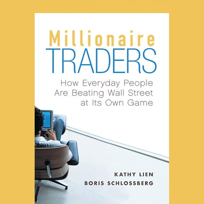 Millionaire Traders – omslag til lydbogen af Kathy Lien, Boris Schlossberg