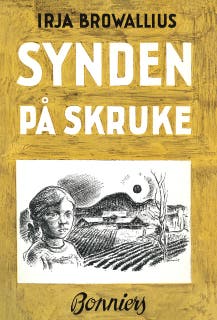 Synden på Skruke – omslag till ljudboken av Irja Browallius